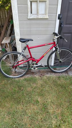 Mountain bike- red pro flex
