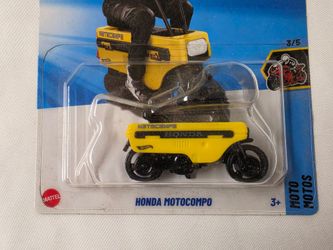 Honda Motocompo Hot Wheels Moto Motos
