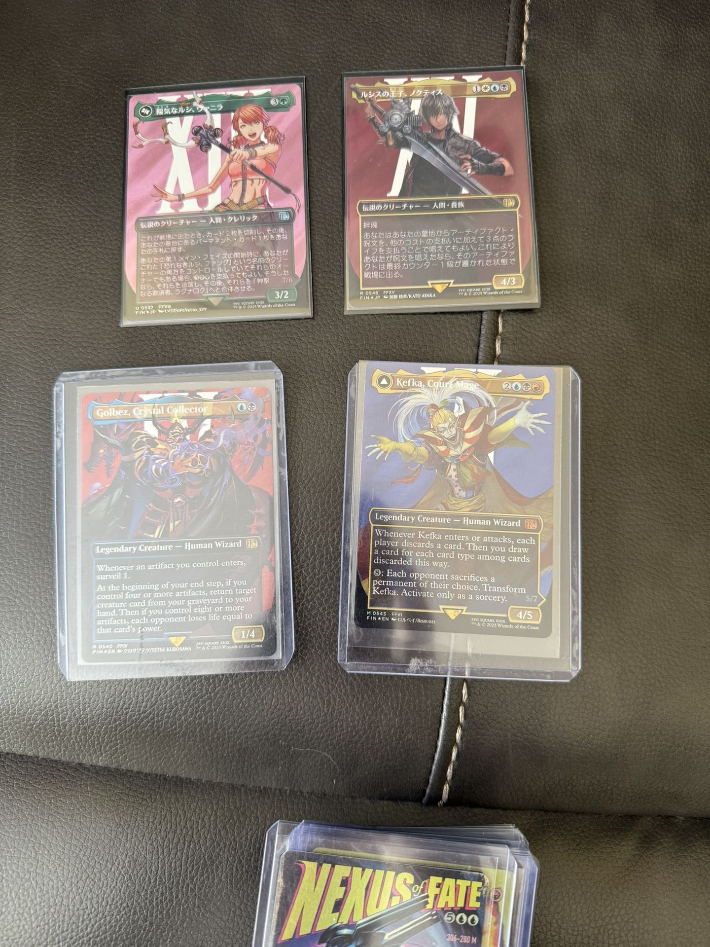 Final fantasy MTG surge Foils