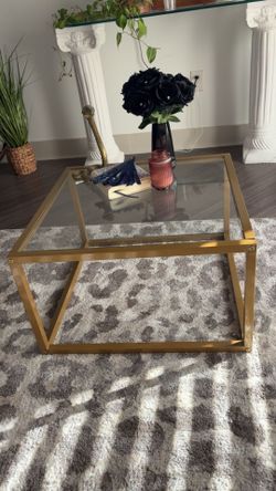 Side table and living room table