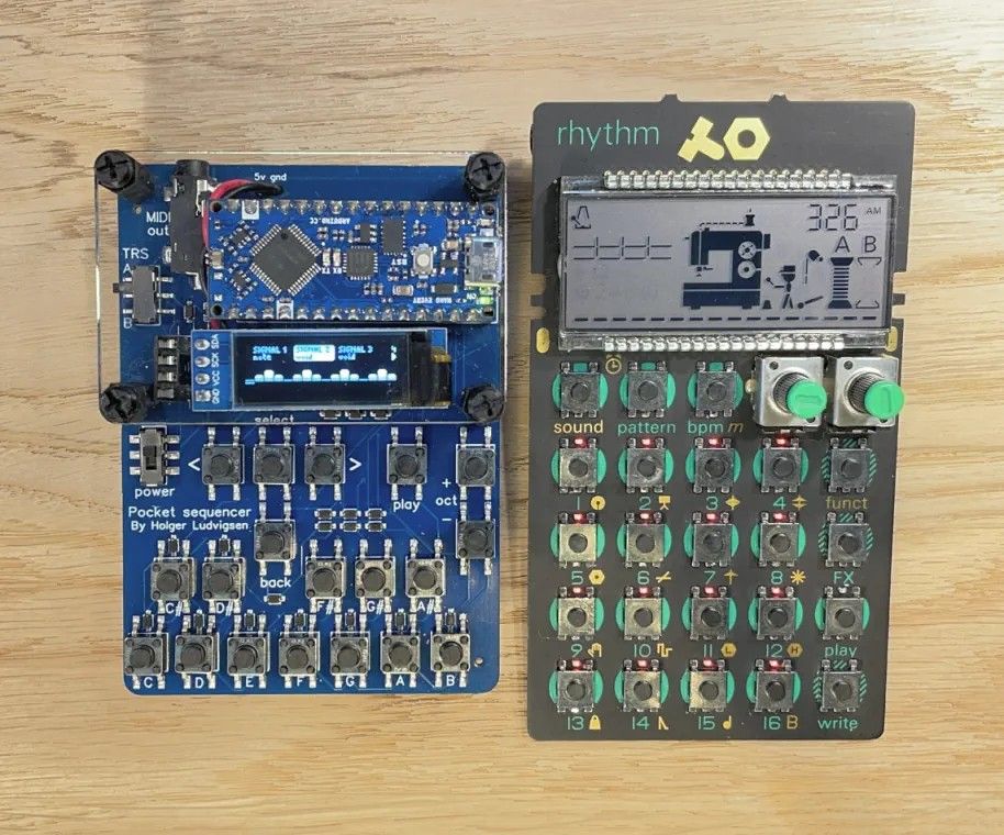 Pocket Sequencer Mini Keyboard