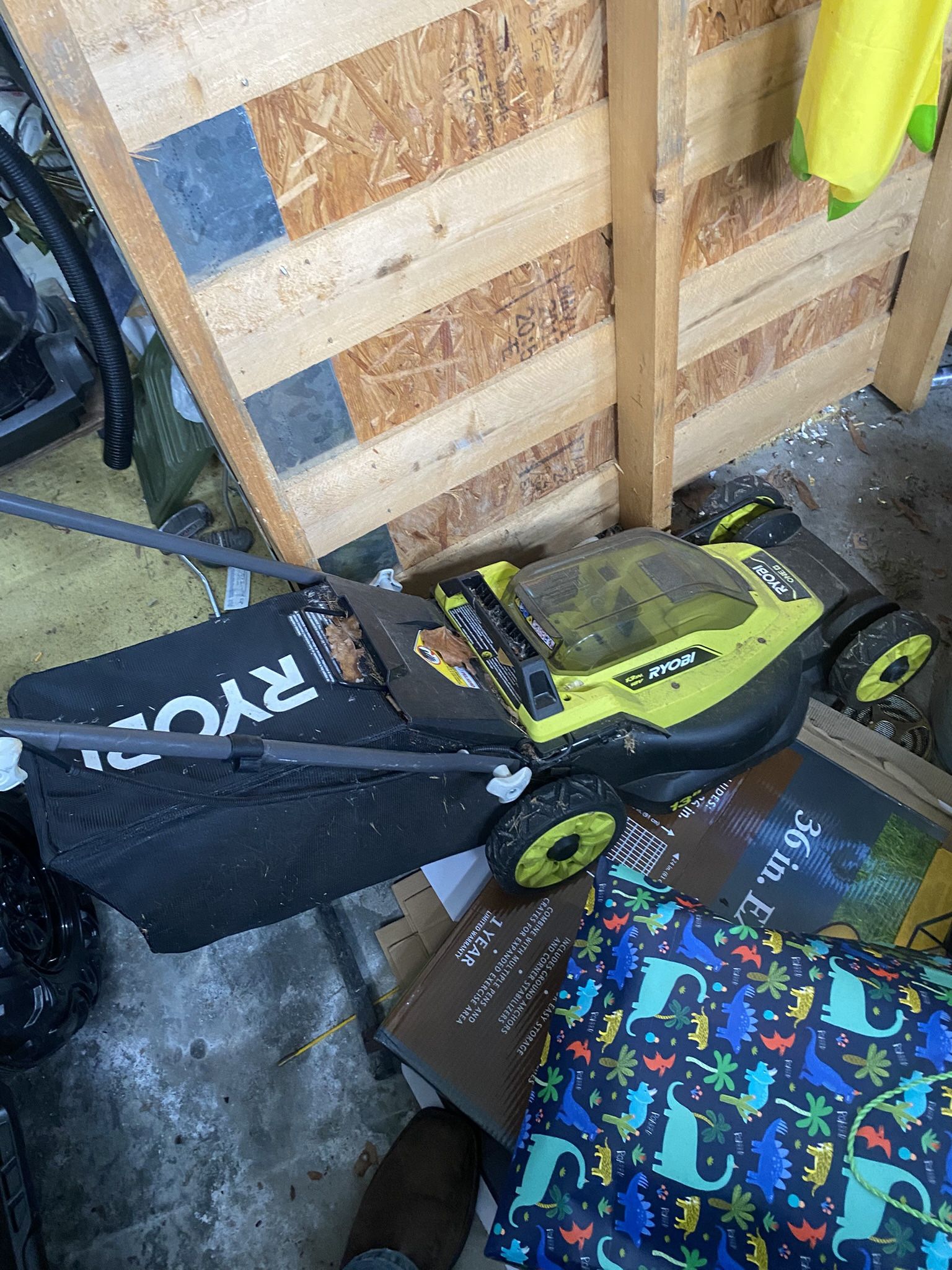 Ryobi Battery Power Lawn Mower