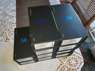 Brand new No TAX Samsung Galaxy S8 & S8 PLUS 64GB