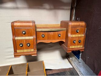 1930’s Art Deco Waterfall Vanity