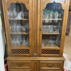 China Cabinet and Table - Or Best Offer