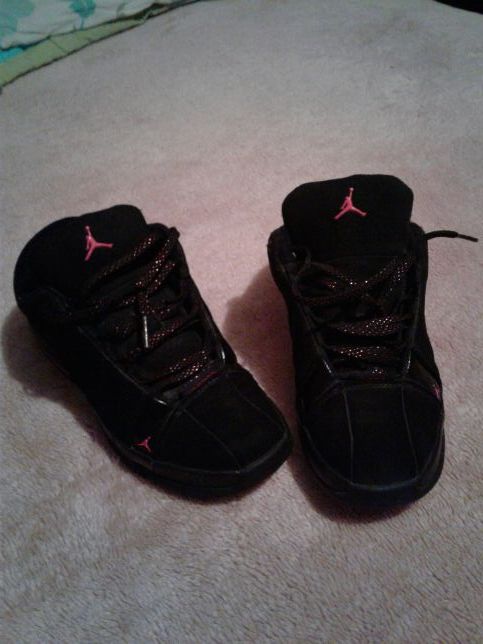 tenis Jordan para niña grande talla 3