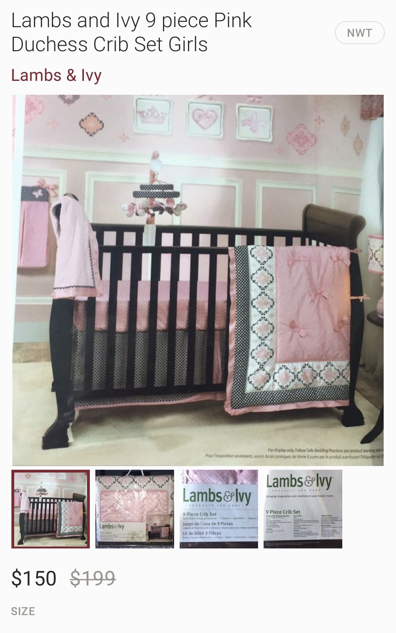 Lambs & Ivy Duchess Collection