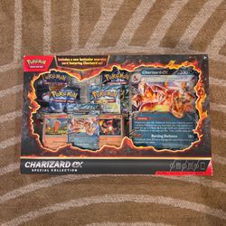 Pokémon TCG Charizard EX Special Collection Box Promo Booster Oversized English