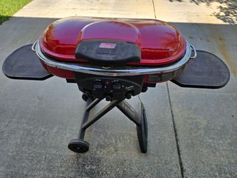 Coleman Road trip 285-Sq in Red Portable Grill