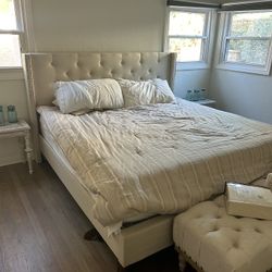 Cal King Tufted Bed