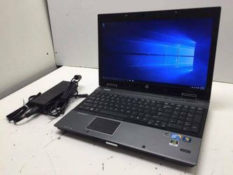 15.6"Hp mobile workstation-i7@2.8ghz,6gigs, 120ssd-1gb ded.video-dvdrw - (webcam,fullsize keyboard-)