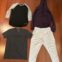 Men’s Gymshark, Alphalete, Alpha Clothing, Mark Bell  
