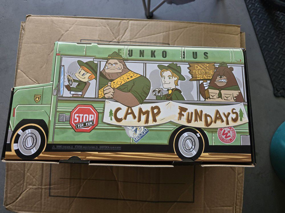 Funko Camp Fundays 2023 Empty Box Only