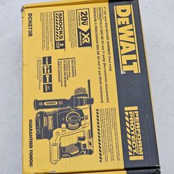 Dewalt 20V MAX XR Cordless Brushless 1 in. SDS Plus L-Shape Rotary Hammer (Tool Only) Brand New 