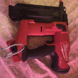 Milwaukee 18g nailer.