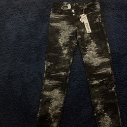 black and white purple brand jeans , size 32