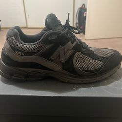 Black And Gray New Balances 2002r