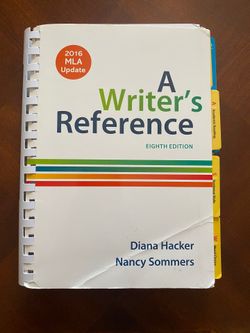 A Writer’s Reference Eighth Edition