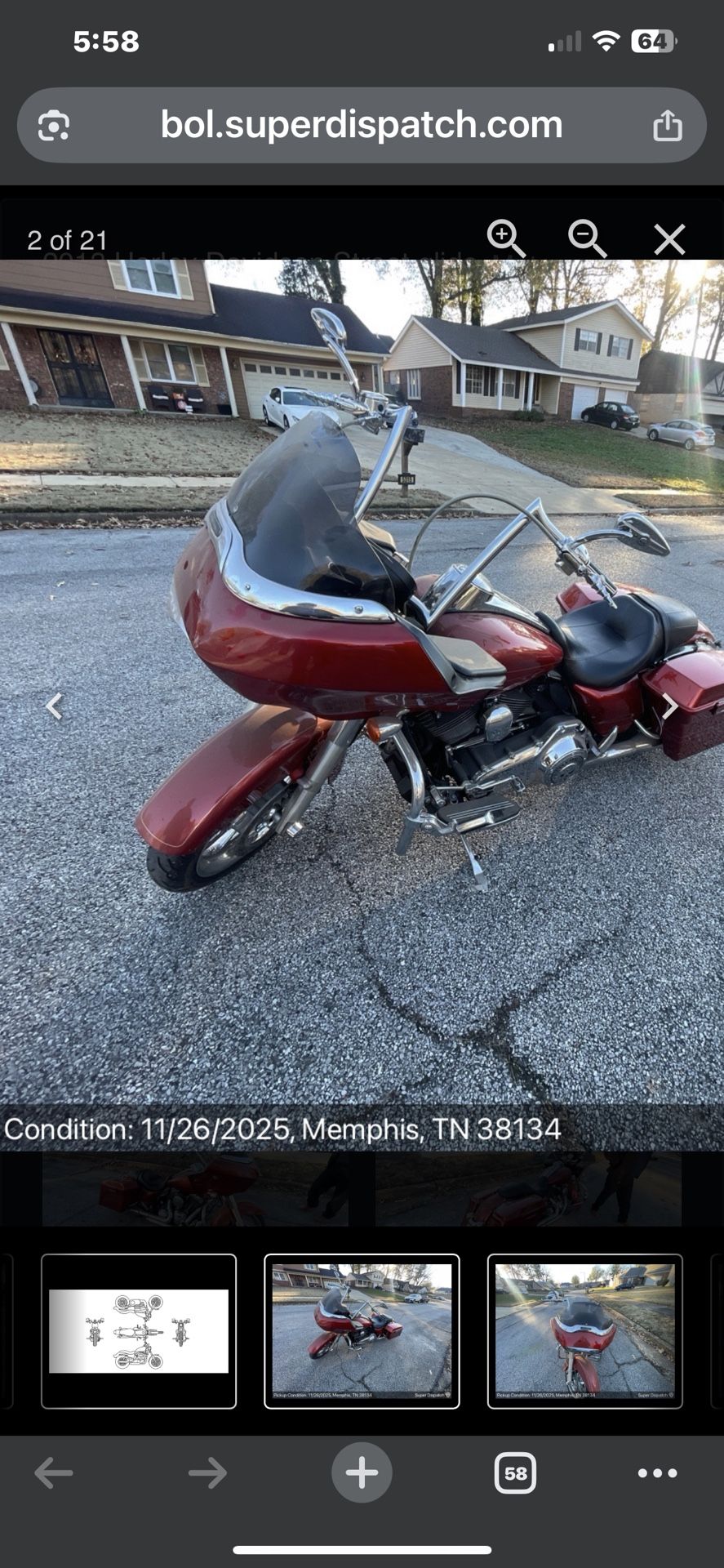 2013 Harley Davidson Road  Glide 