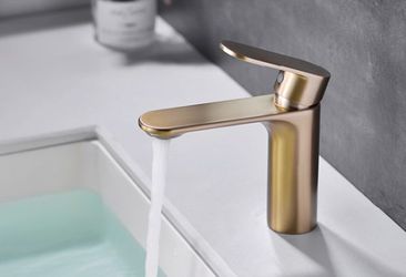 C103 Bathroom/Kitchen faucet (Black/Gold/Brush Nickel) FACTORY PRICE