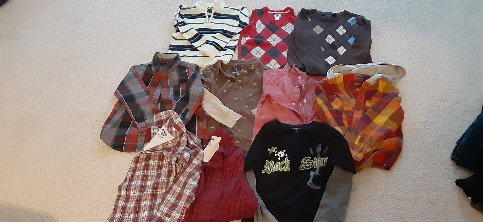 Boys size 7 clothing