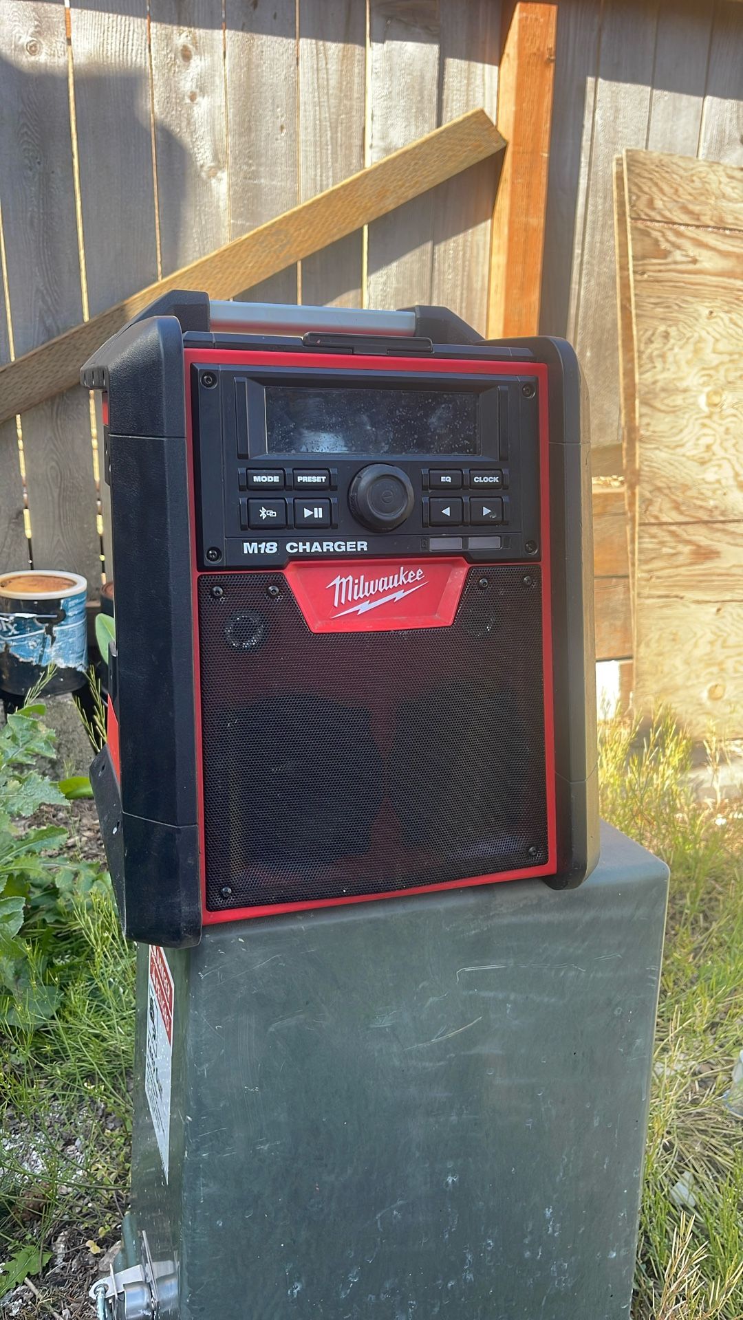 Radio Milwaukee 18 V Bluetooth Speaker
