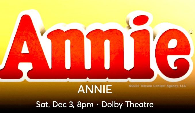 Annie At Dolby Theater In Hollywood