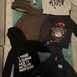18 Month Baby Boys Clothes Hoodies Sweatshirts Lot Of 5 
