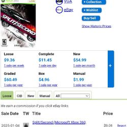 Xbox 360 Factory Sealed New Split Second No Offers No Trades 75th Ave Indian School Serious Buyers Only Please