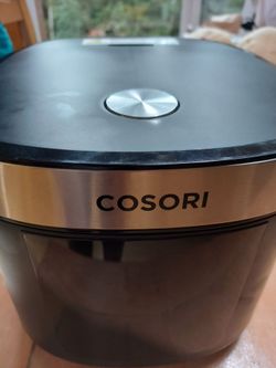 New cosori rice cooker.  Amazing cooker for soup and oatmeal