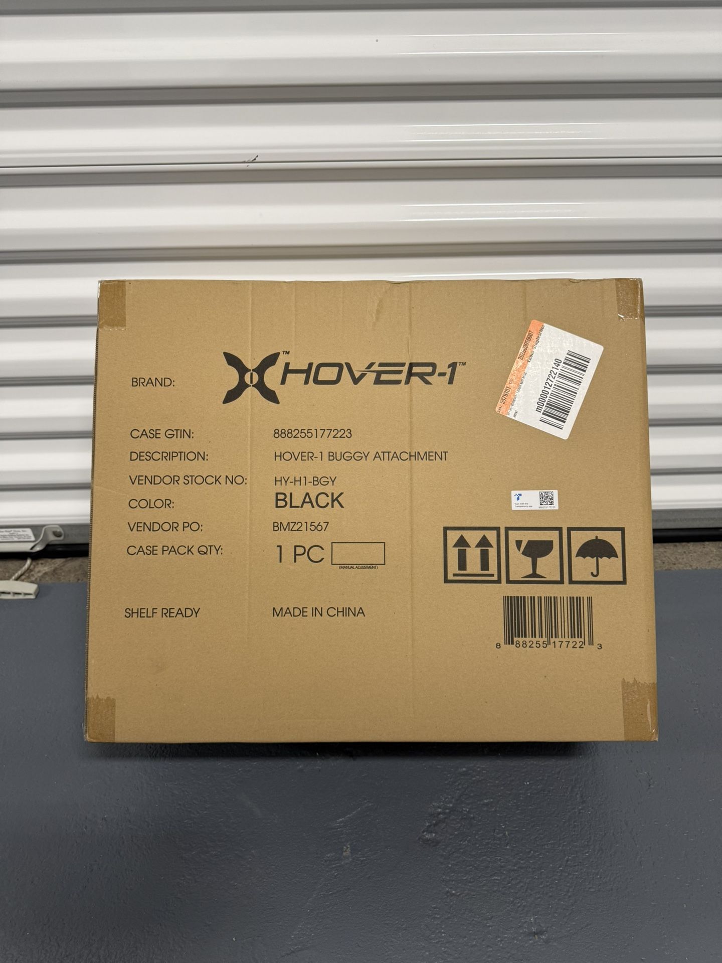 Hover-1 - Buggy Self-Balancing Scooter Attachment - Black