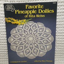 American School of needlework  Favorite Pineapple Doilies  pattern.