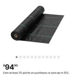 VEVOR Weed Barrier, 5.8oz Landscape Fabric