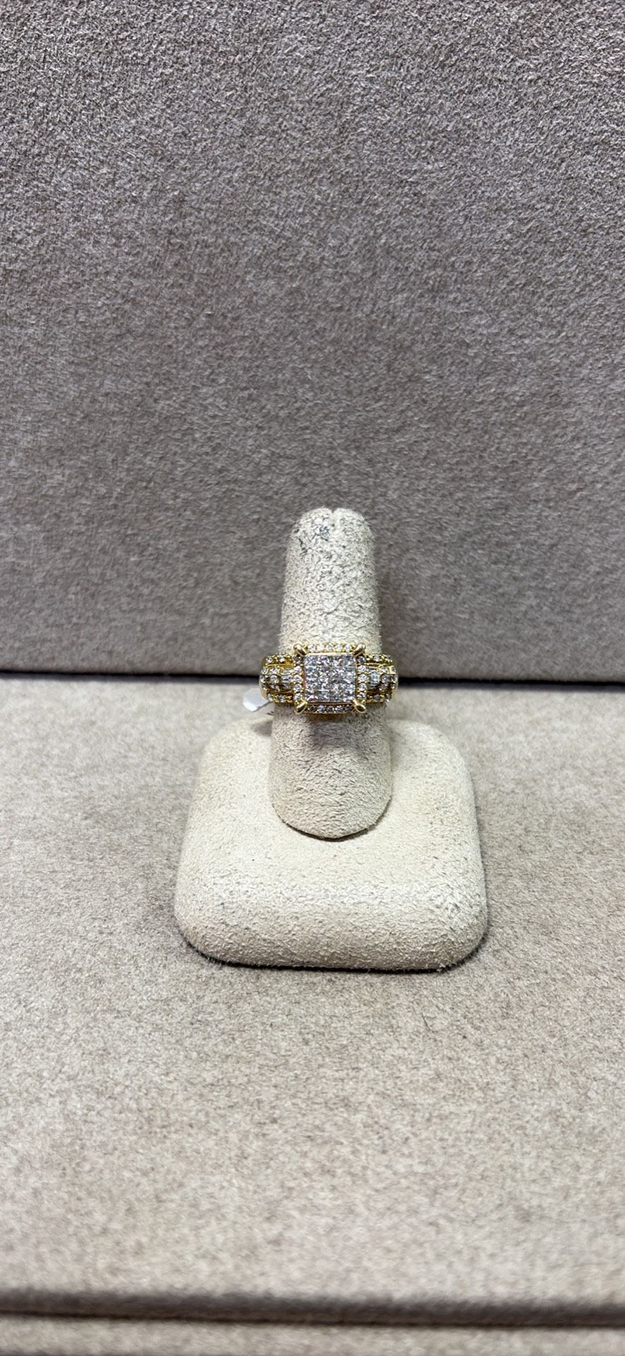 Engagement Gold Ring 