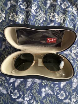 Ray ban gold shades never used