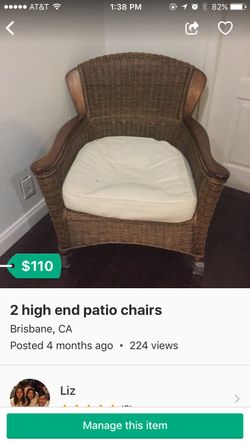 High end chairs