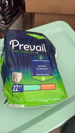 Prevail Daily Underwear Youth/Small 22 Count
