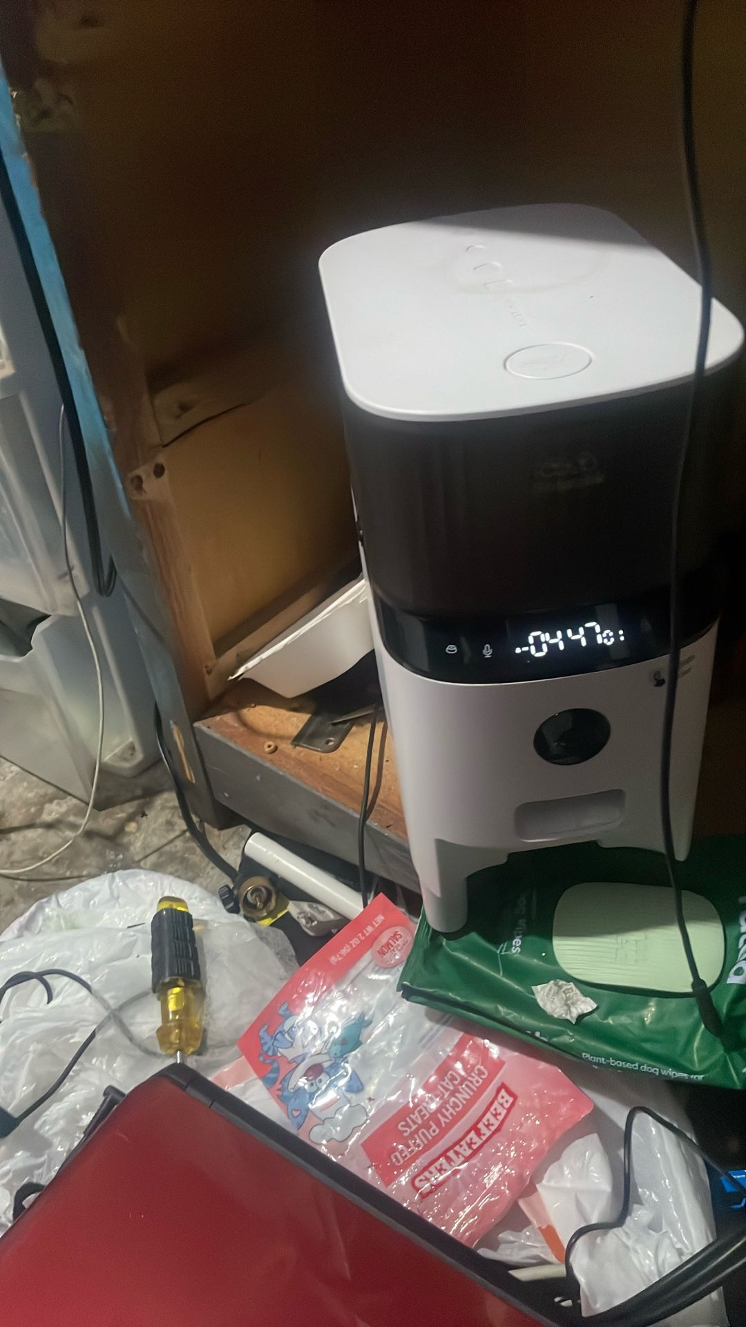 Automatic Time Depended Pet Feeder