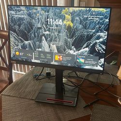 Black Lenovo ThinkVision T24i-20 24” IPS Office Monitor