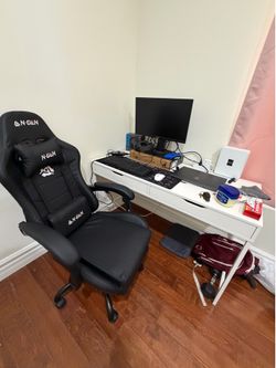 Desktop table and gaming chair
