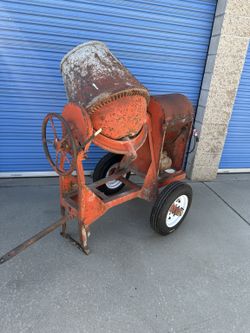 Gilson Electric Concrete Mixer — $450 OBO