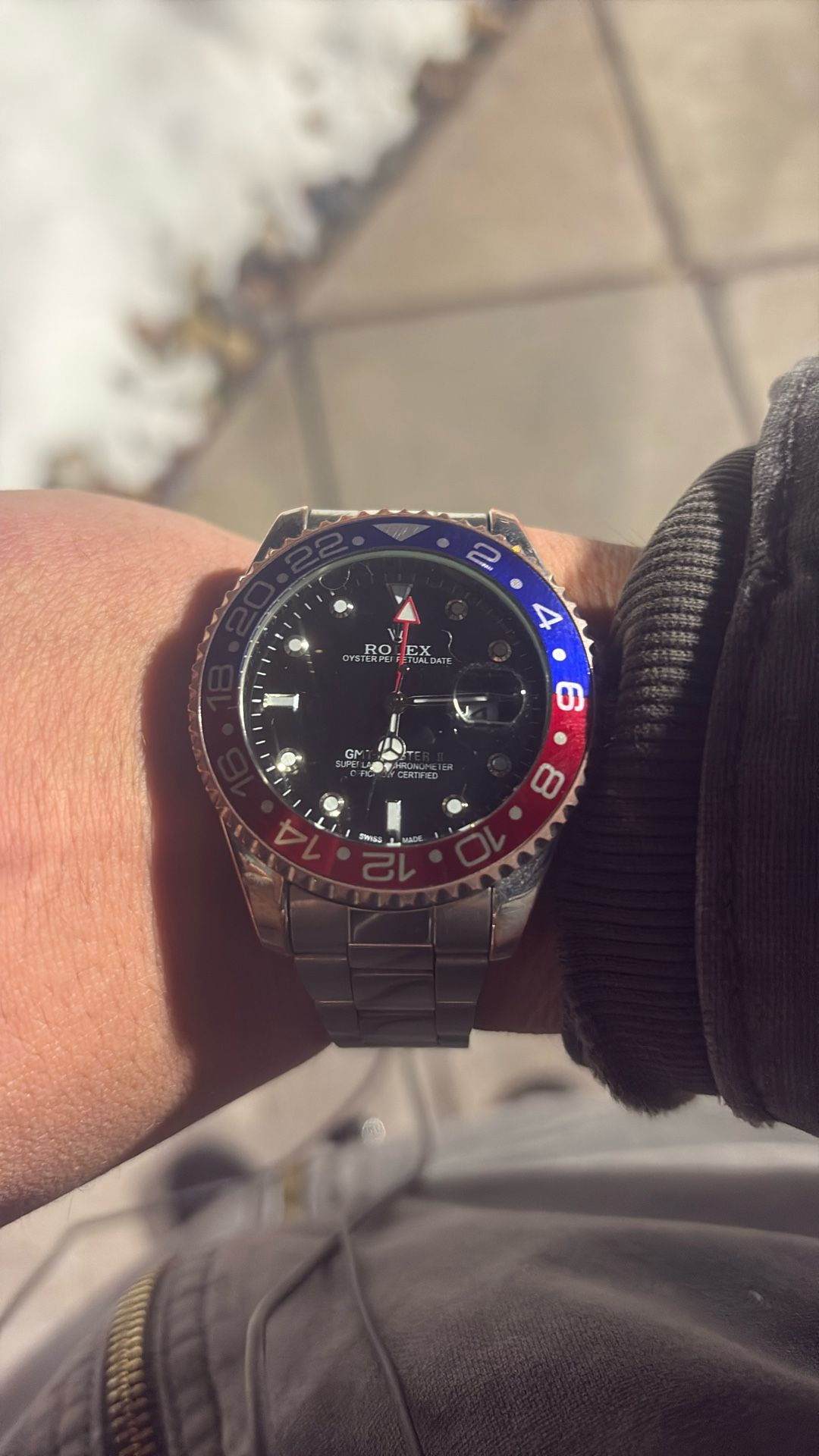 Rolex “Pepsi” Oyster Perpetual Date GMT Master II