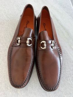 Men's leather shoes. (Santoni)