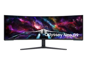 S57CG952NN 57 in. Odyssey Neo G9 Dual 4K UHD Quantum Mini-LED Curved Monitor
