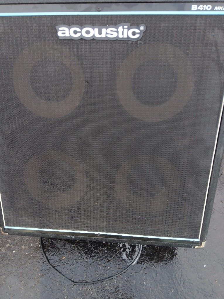 Acoustics studio amplifier 4 bass guitar Or DJ. N .OBO