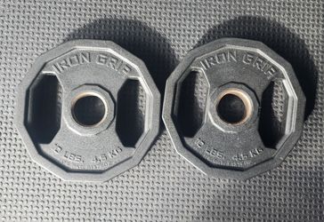 10lb 3rd generation Iron Grip urethane plates