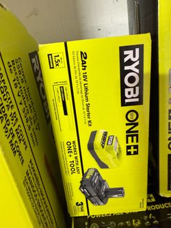 Ryobi Hedge Trimmer, Circular Saw and Pruner with battery and charger