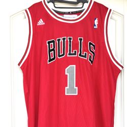2XL / 3XL - BULLS #1 DERRICK ROSE JERSEY