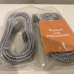 USB-C to Lightning charging cable