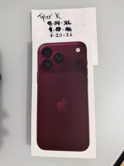 Sealed Factory Unlocked iPhone 18 Pro Max 256GB for Trade  / Swaps for iPhone 17 Pro Max / Androids